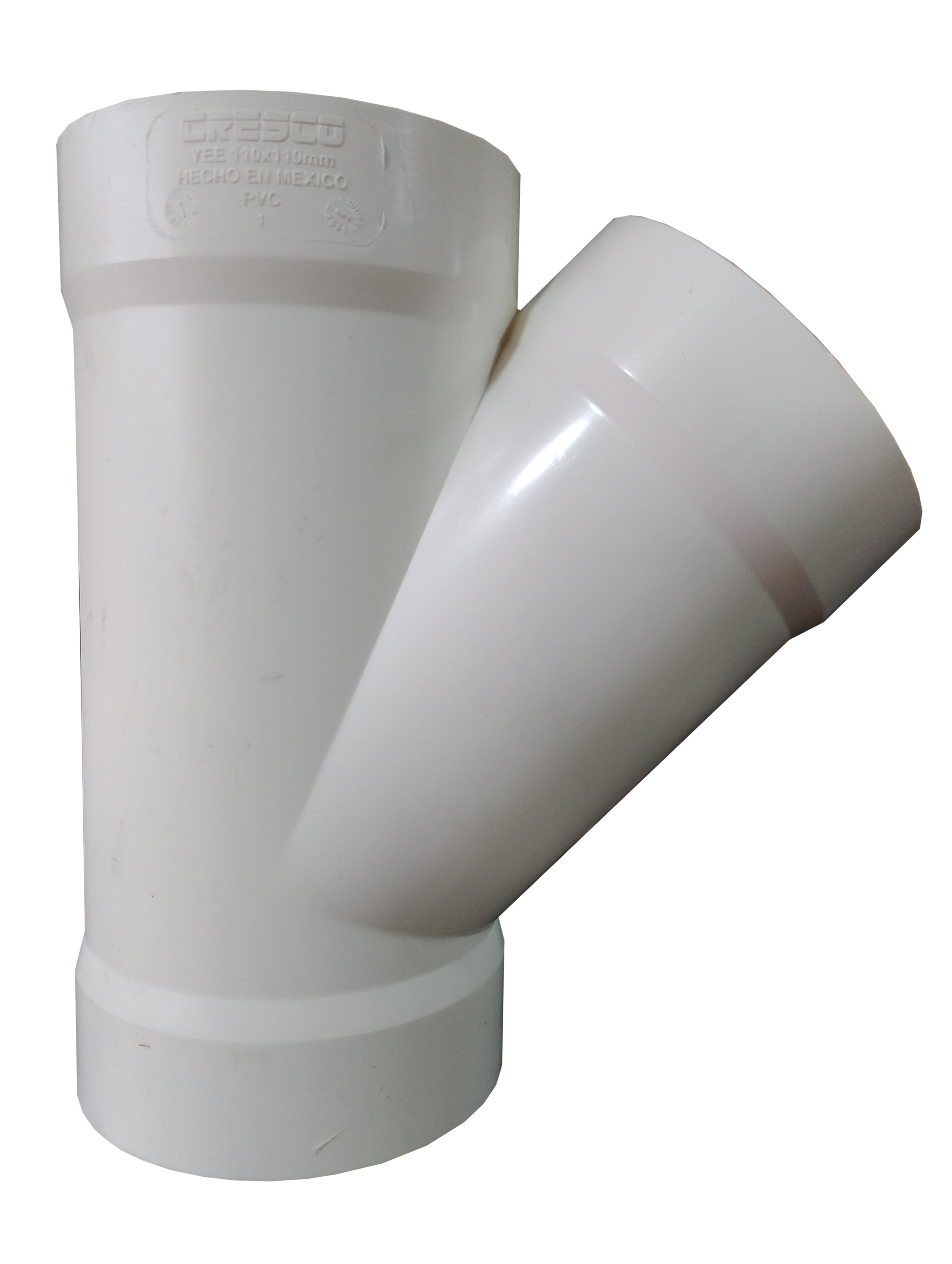 YEE DE PVC SANITARIO DE 4" MARCA CRESCO